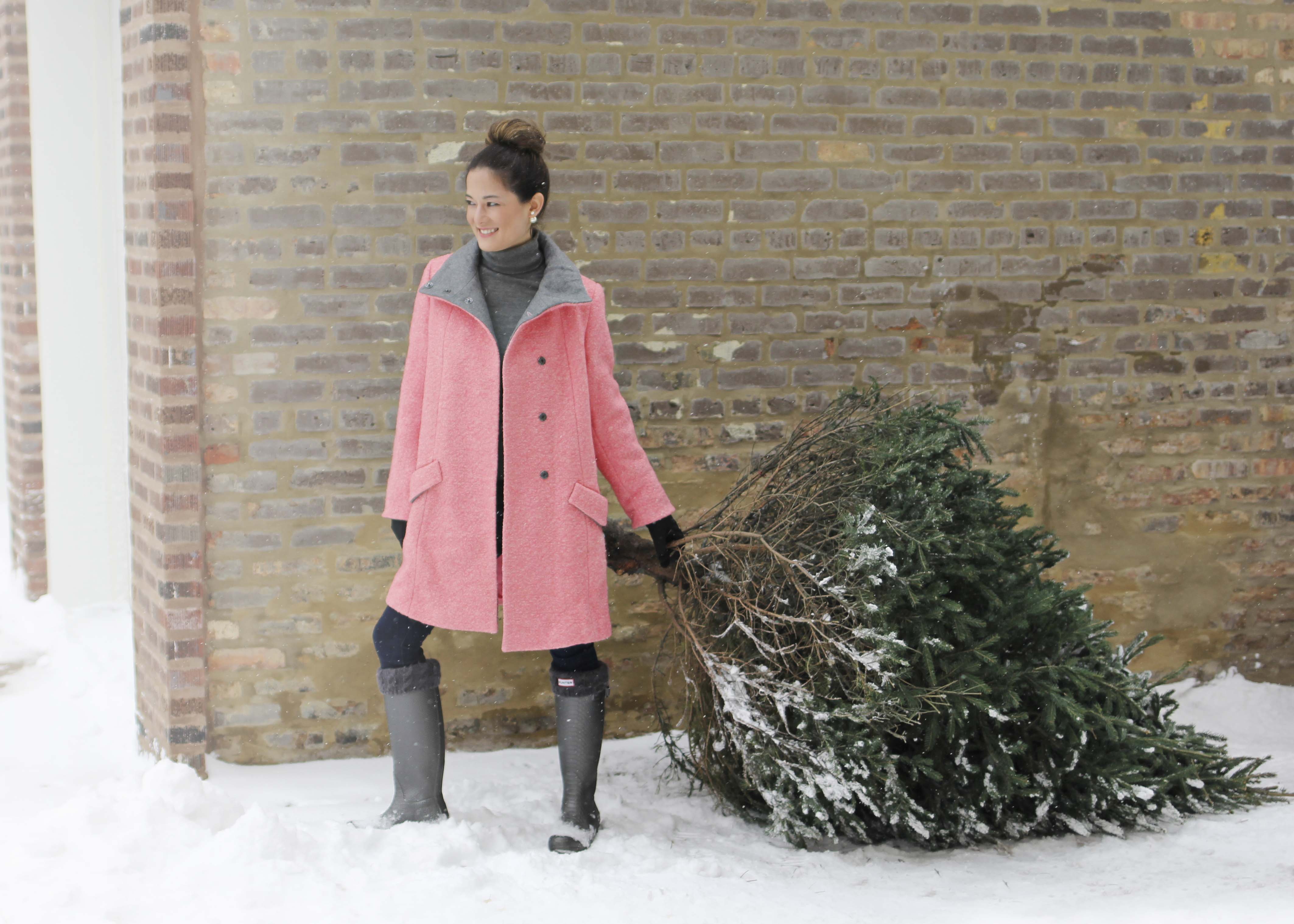 ASOS Pink Coat