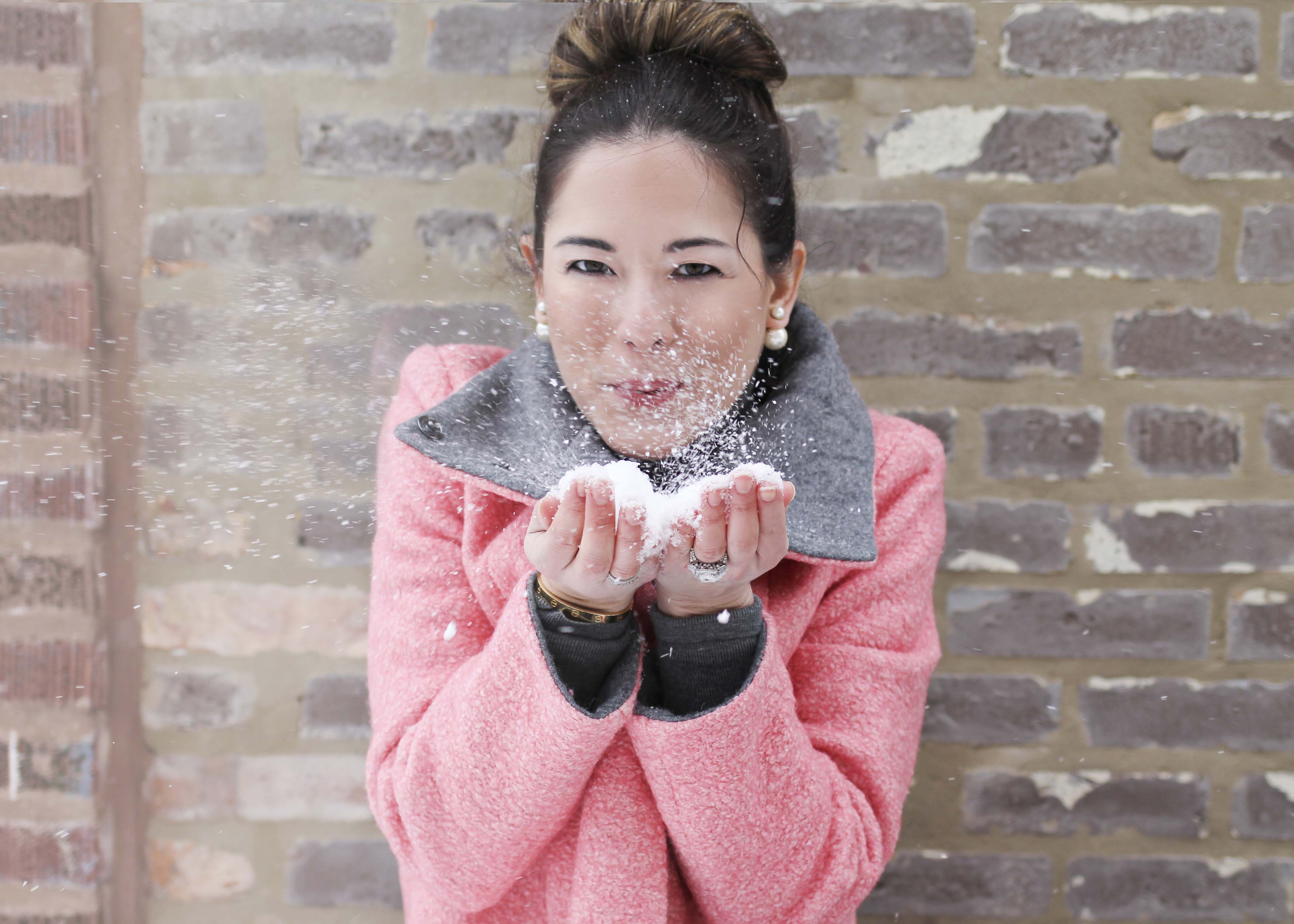 ASOS Pink Coat