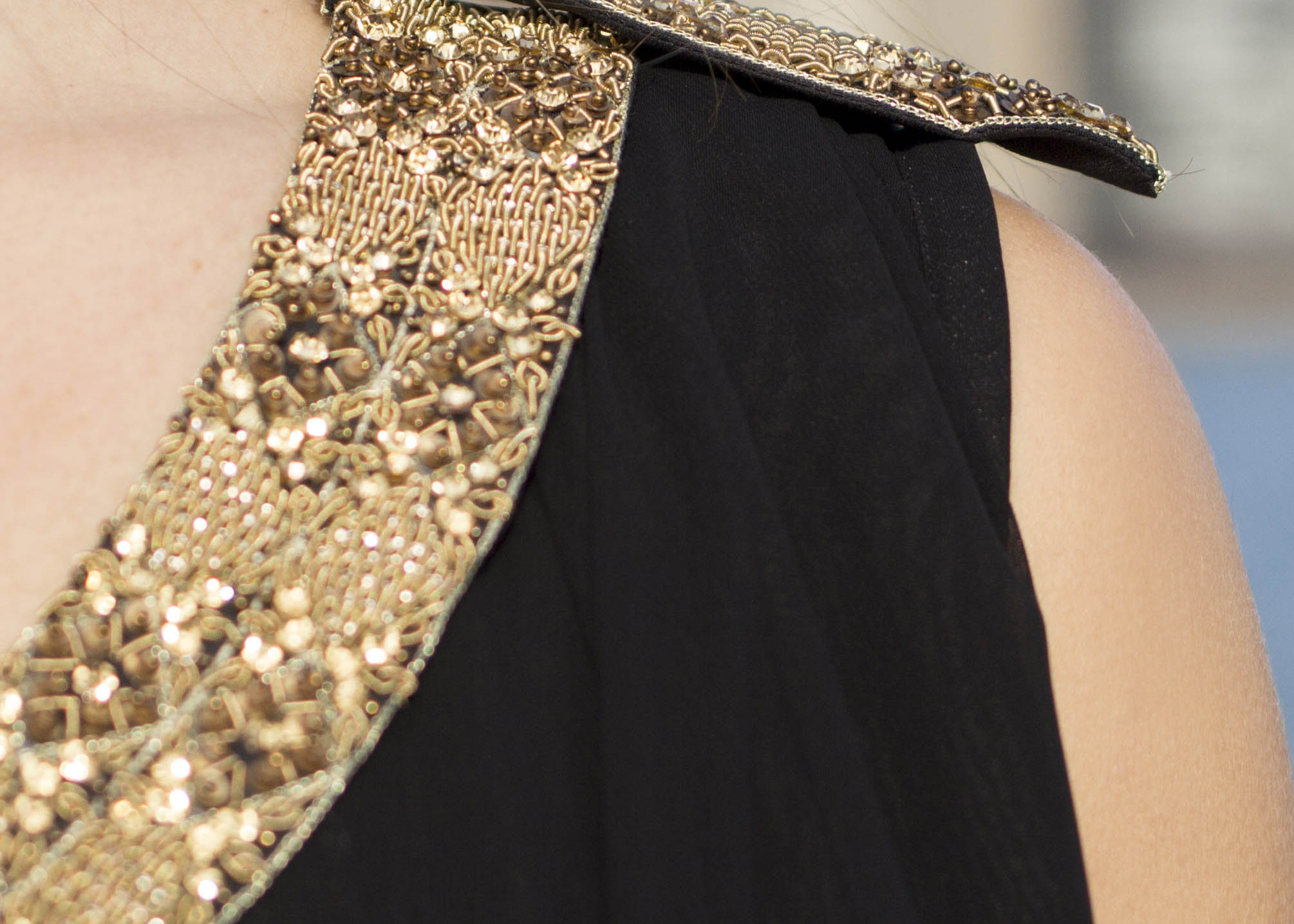 Gold Embellished Details