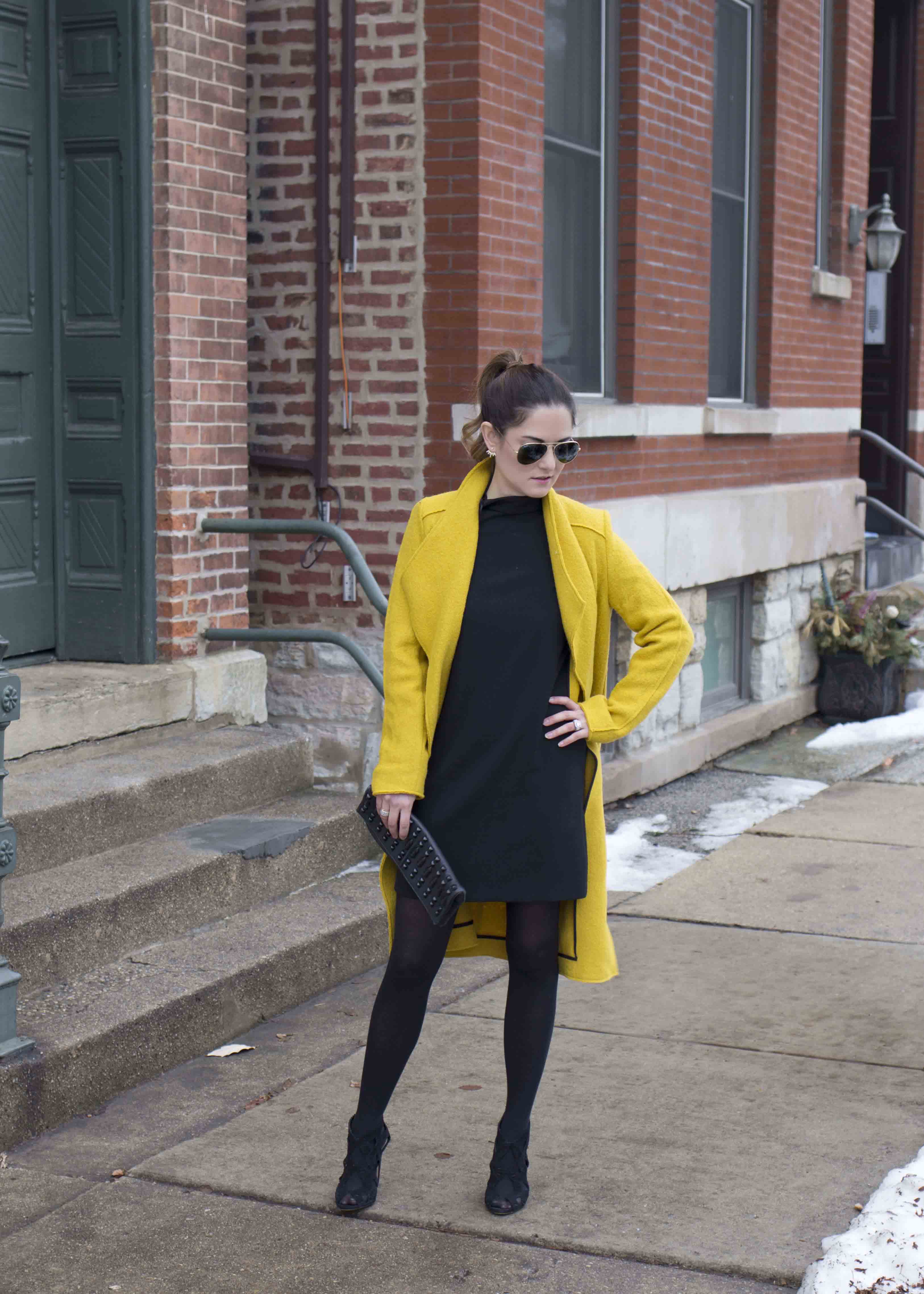 Zara Yellow Coat