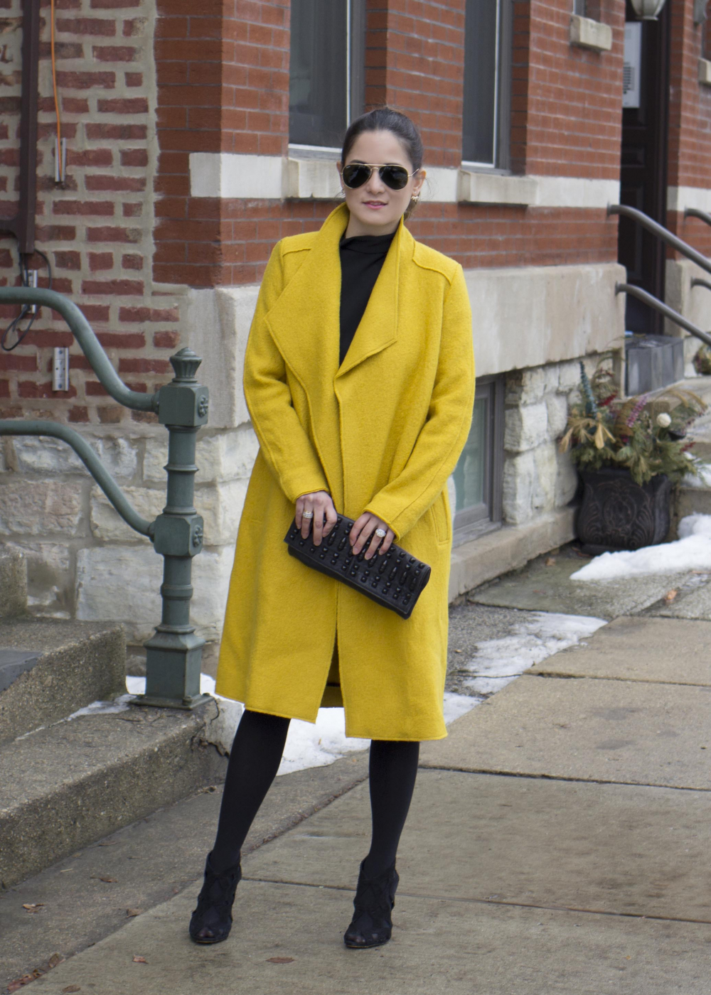 Zara Yellow Coat