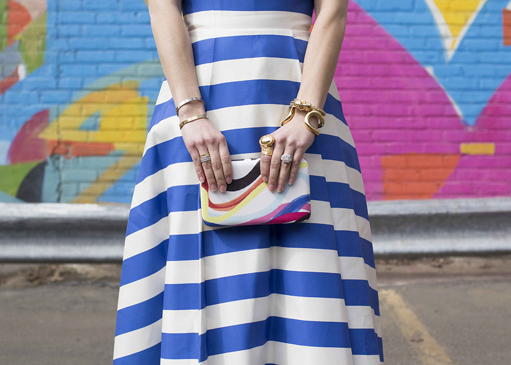 The Best Striped Gowns 