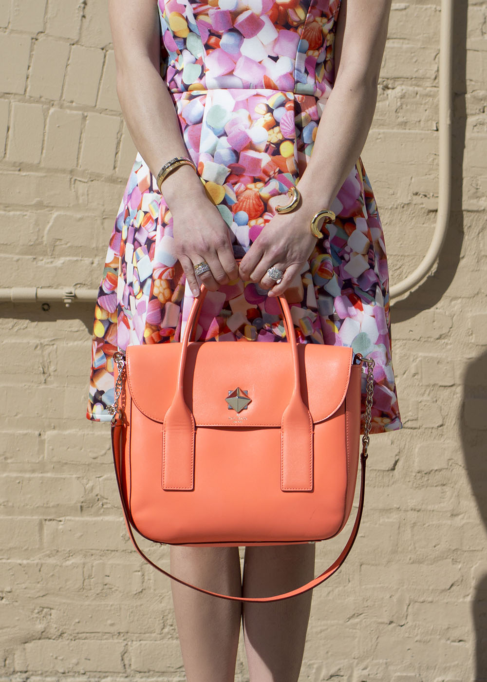 Kate Spade Orange Guava Purse