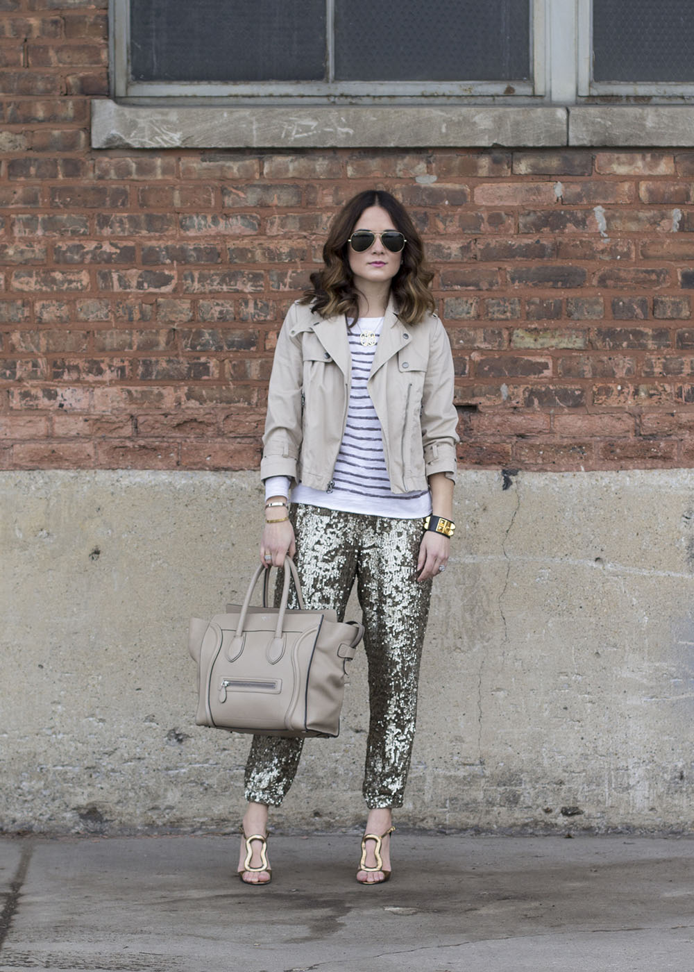 J. Crew Collection Sequin Pants