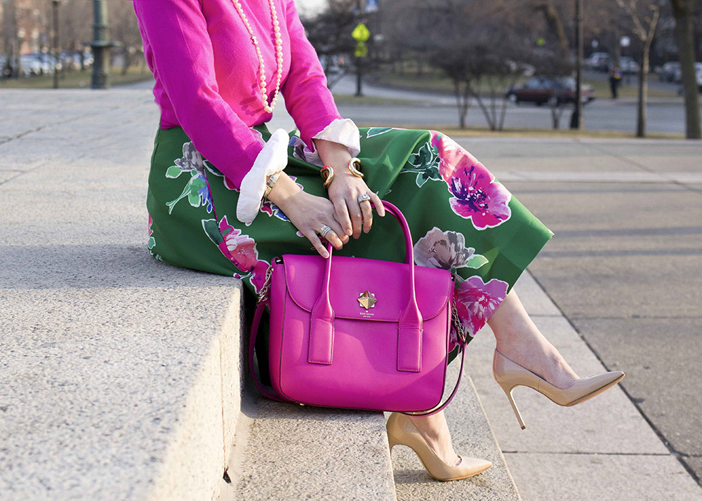 Kate Spade Lorella Floral Skirt