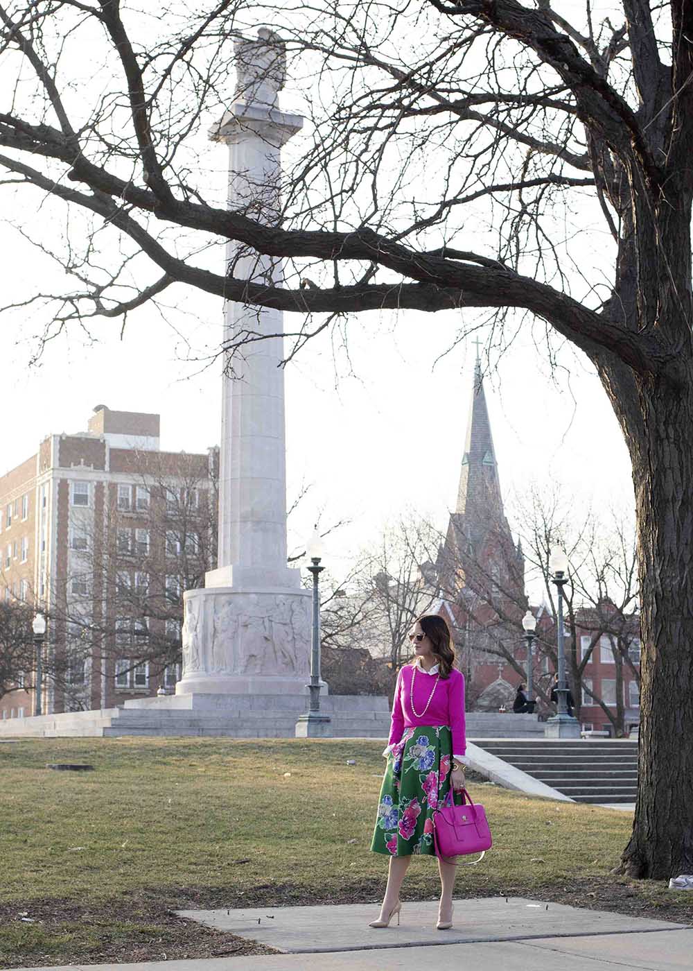 Kate Spade Lorella Floral Skirt