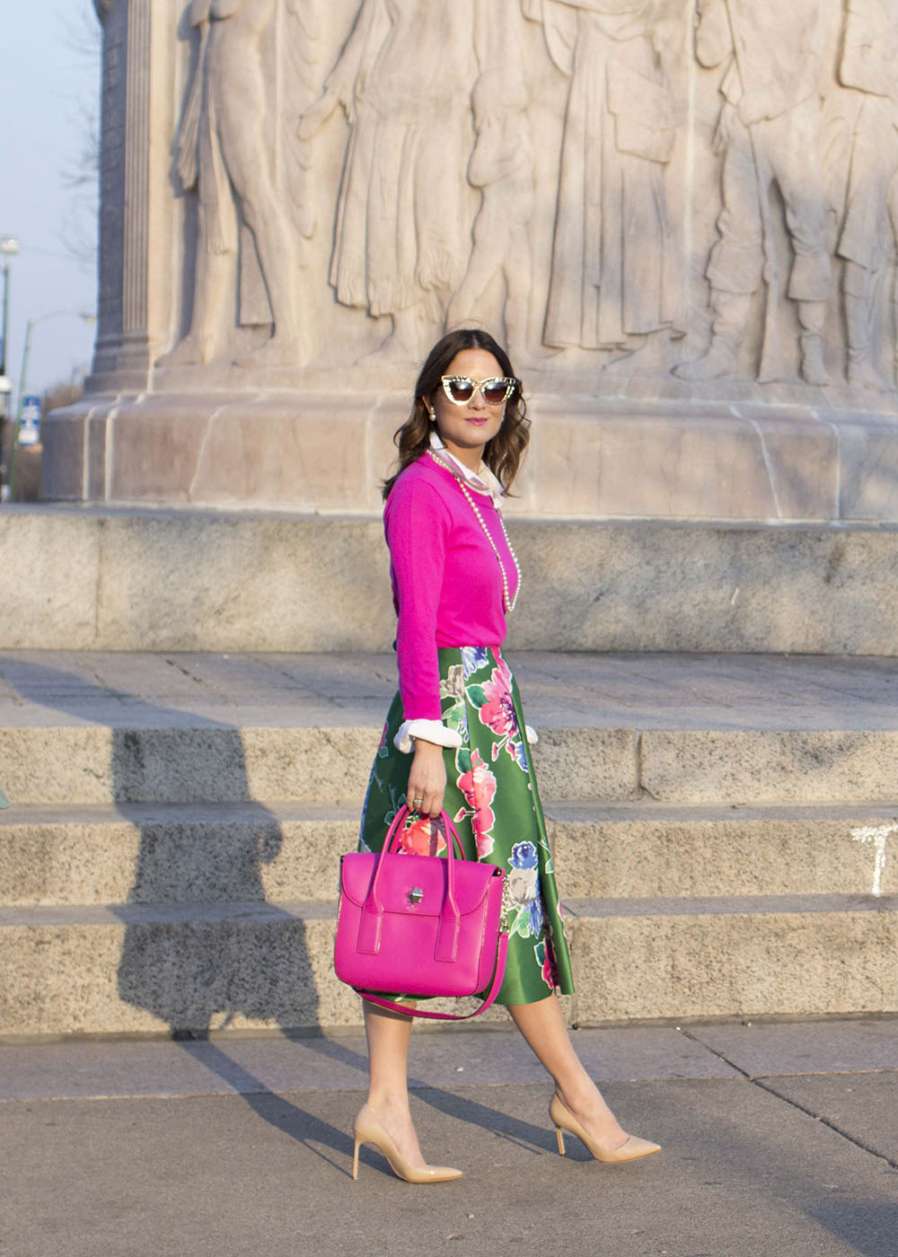 Kate Spade Lorella Floral Skirt