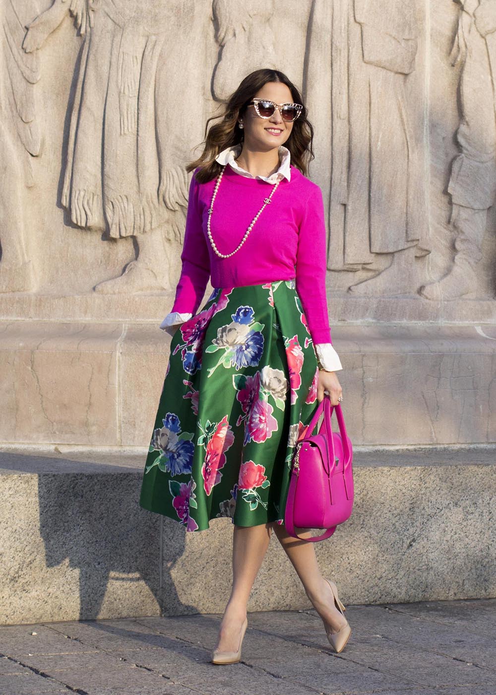 Kate Spade Lorella Floral Skirt