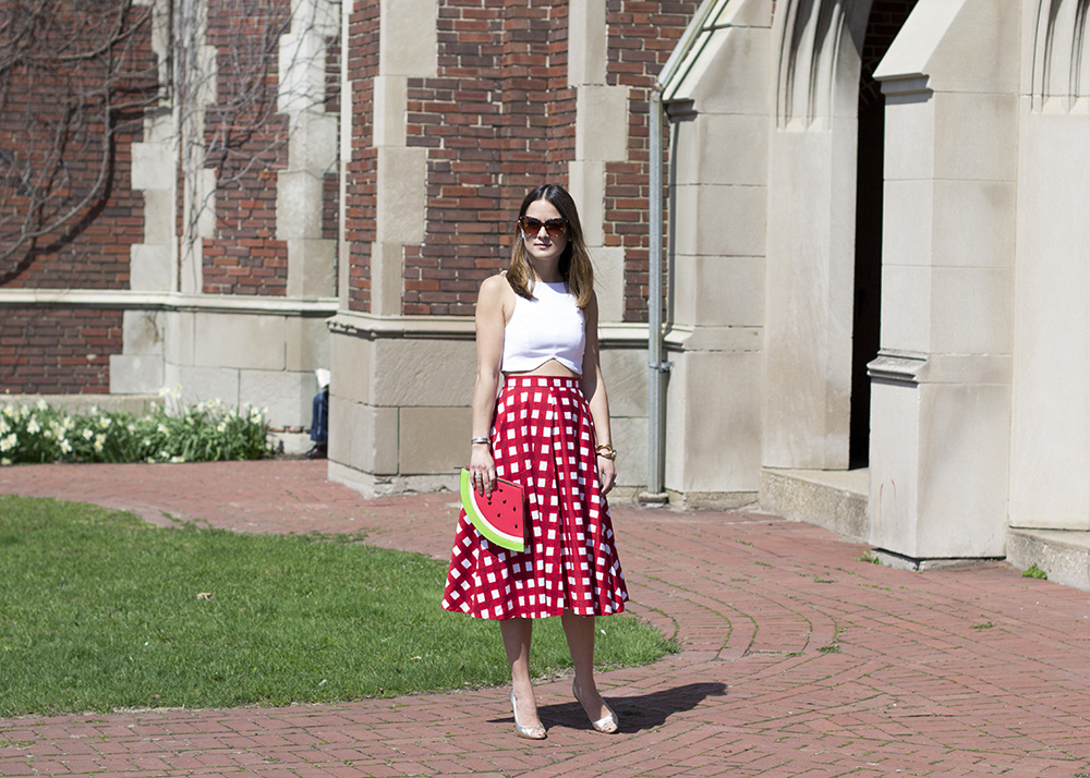 Kate Spade Splash Out Watermelon Clutch