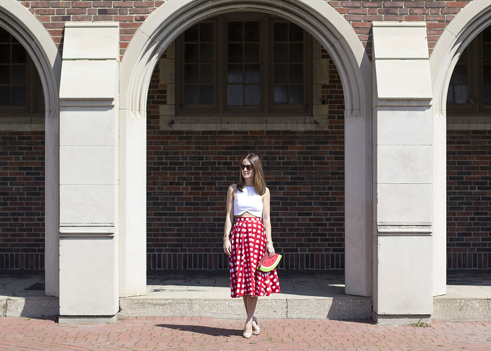 Kate Spade Splash Out Watermelon Clutch