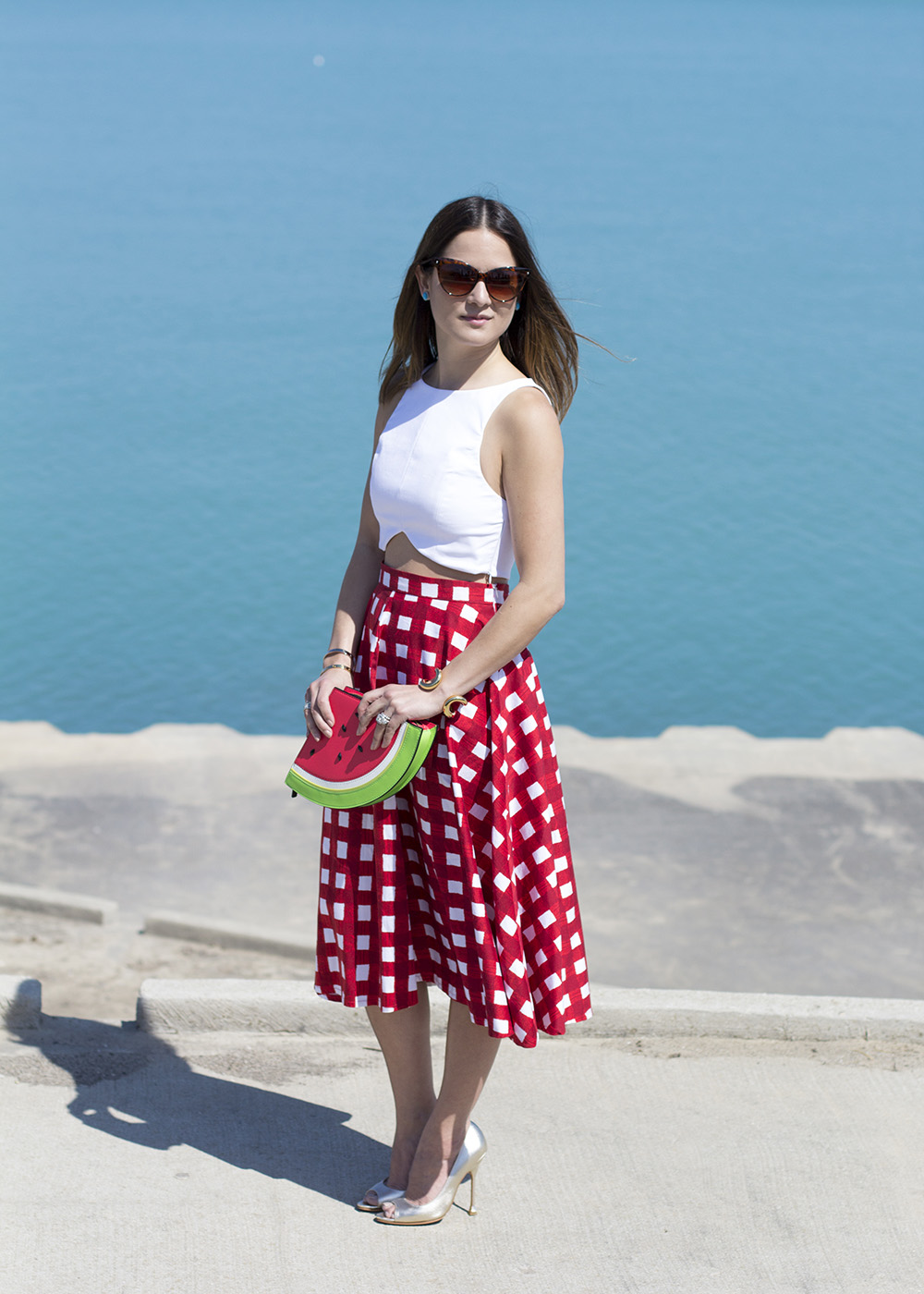 Kate Spade Splash Out Watermelon Clutch