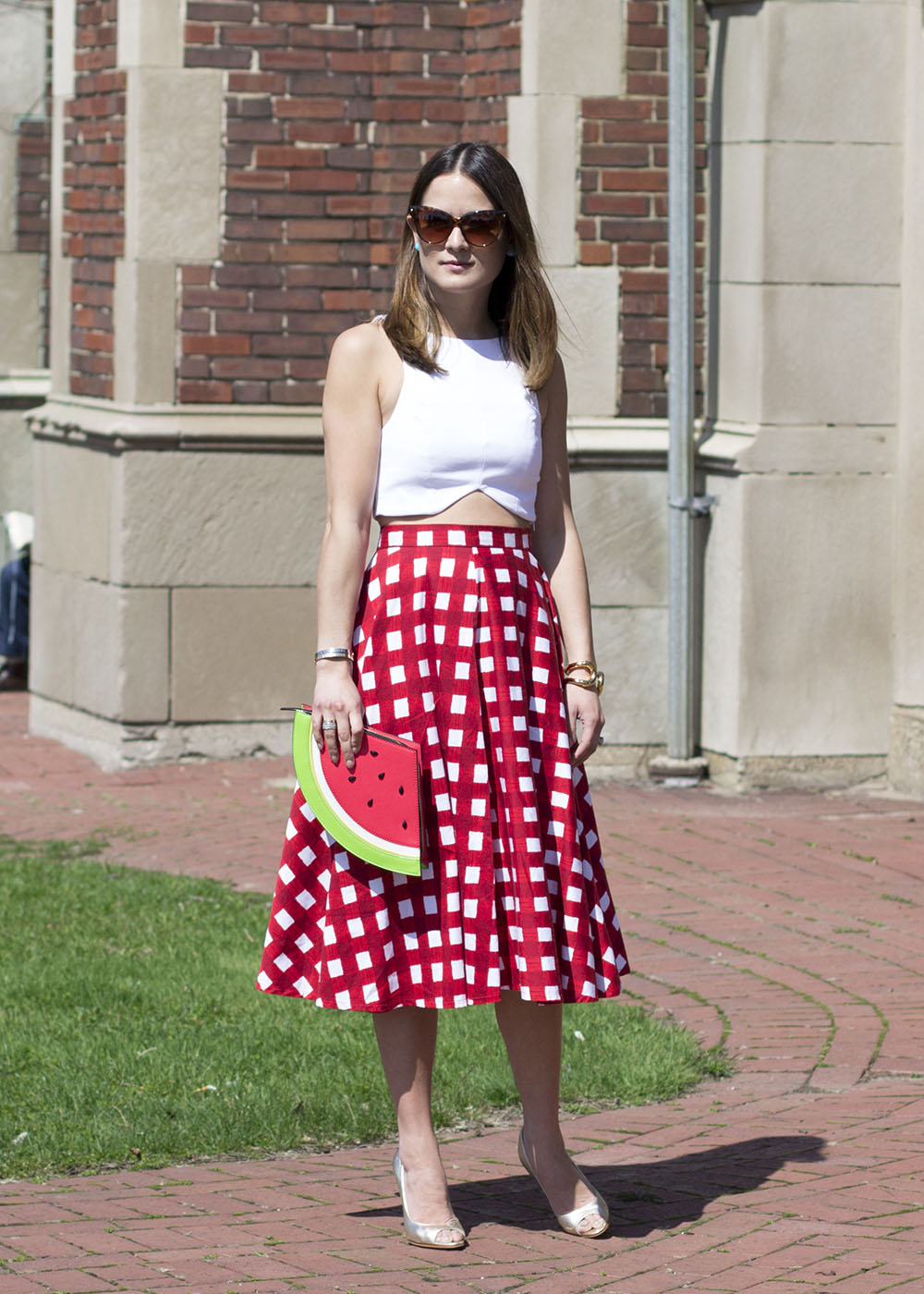 Kate Spade Splash Out Watermelon Clutch