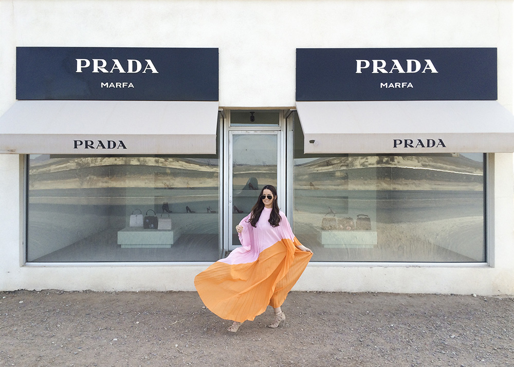 Prada Marfa Photo Shoot