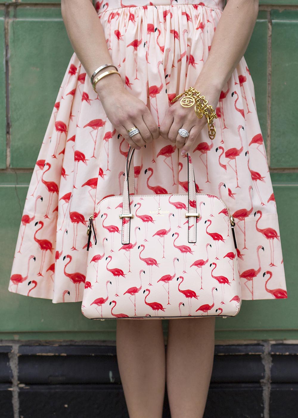 Kate Spade Cedar Street Flamingos Maise