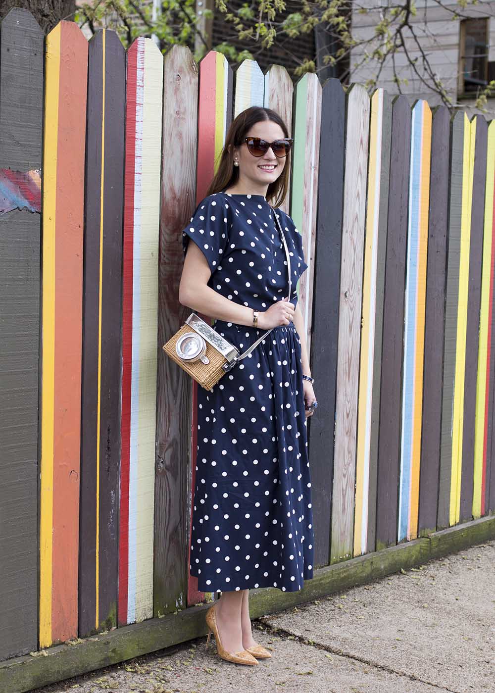 Vintage Polka Dot Outfit