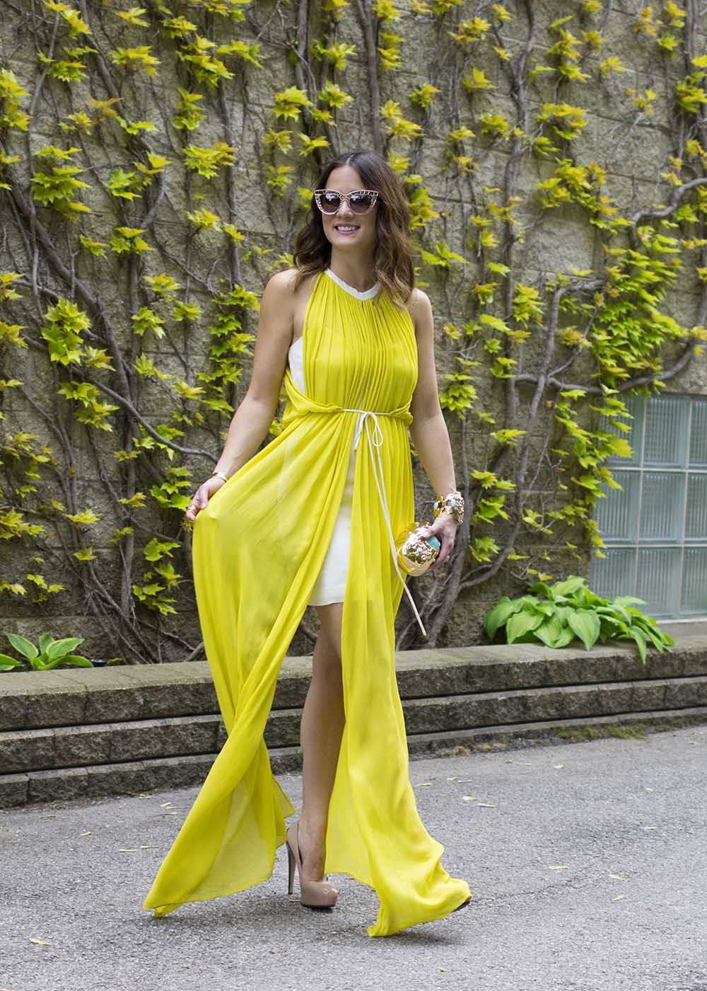 Sass & Bide Yellow Maxi Dress