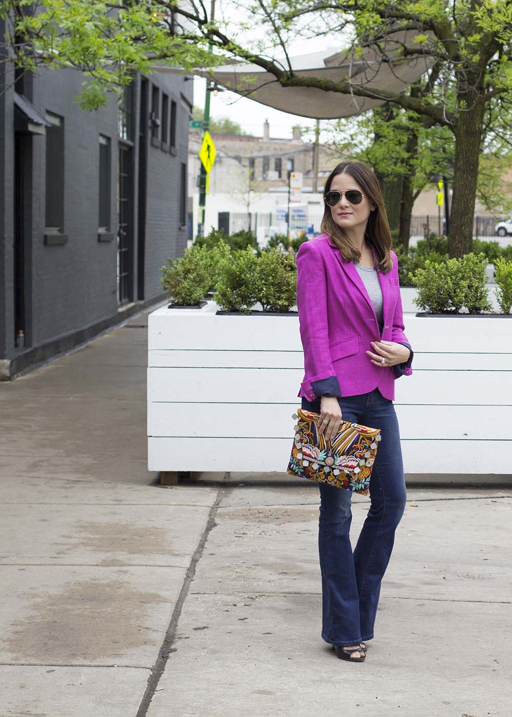 Two Penny Blue Cambridge Blazer