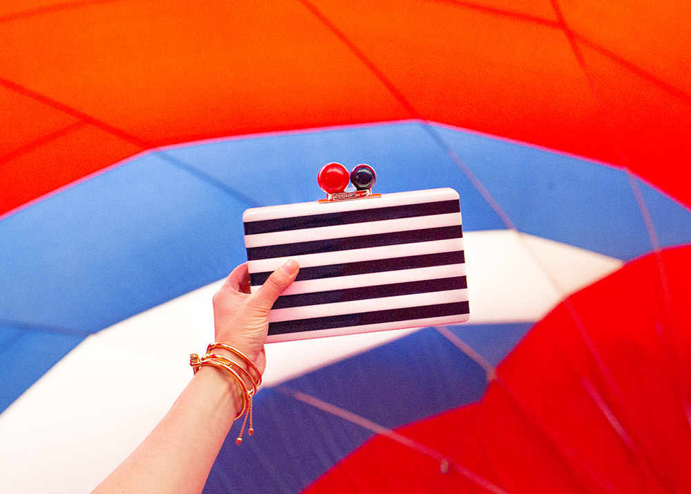 Kate Spade Tina Nautical Clutch