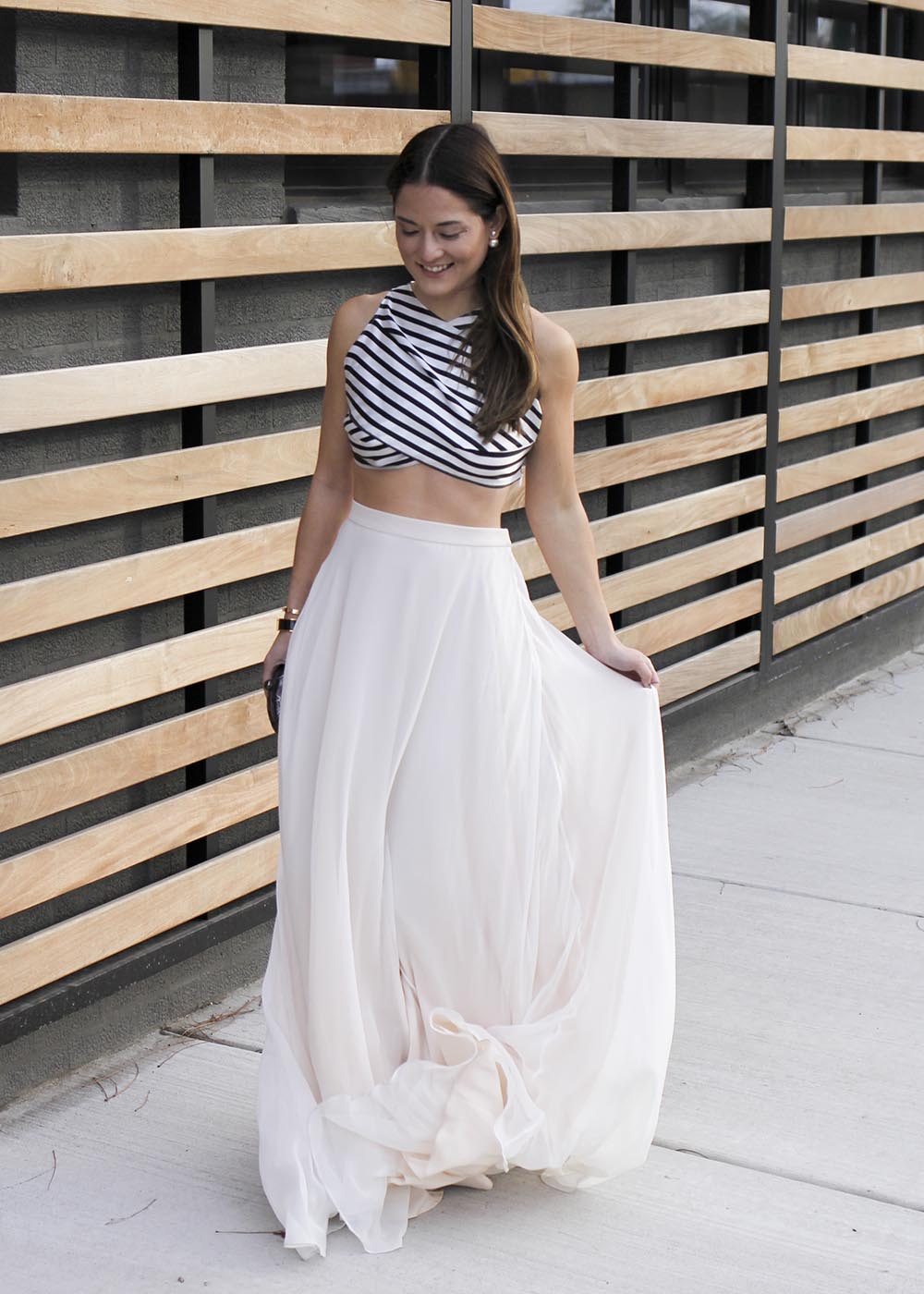 Christina Karin Gala Chiffon Skirt