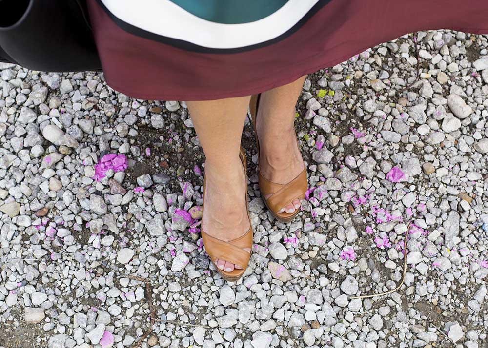 Tan Platform Heels