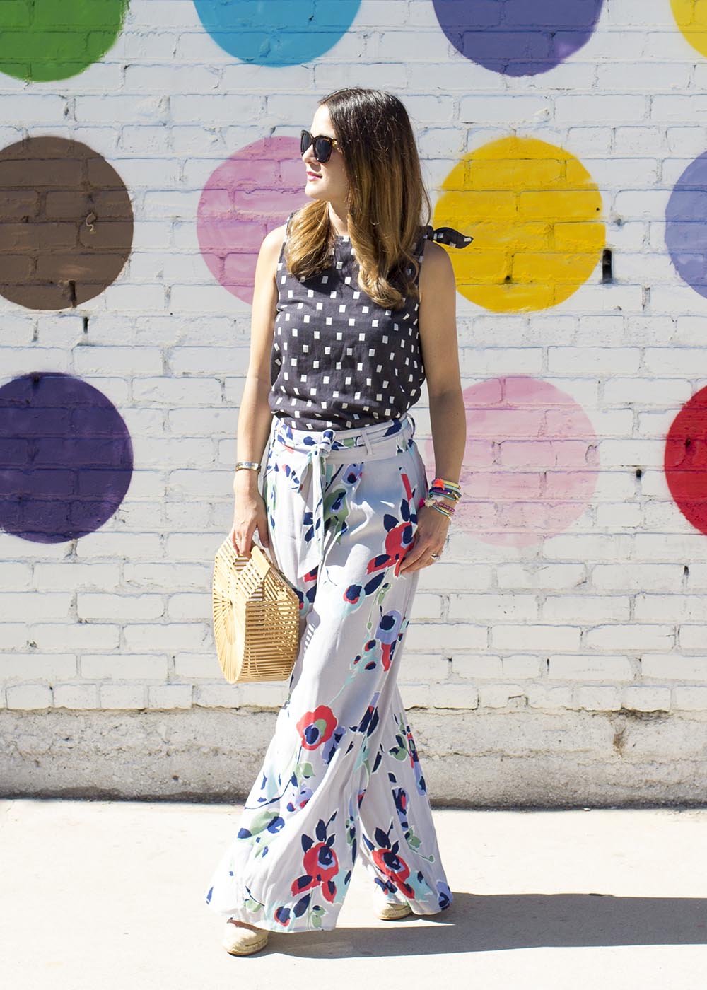 Anthropologie Floral Pants