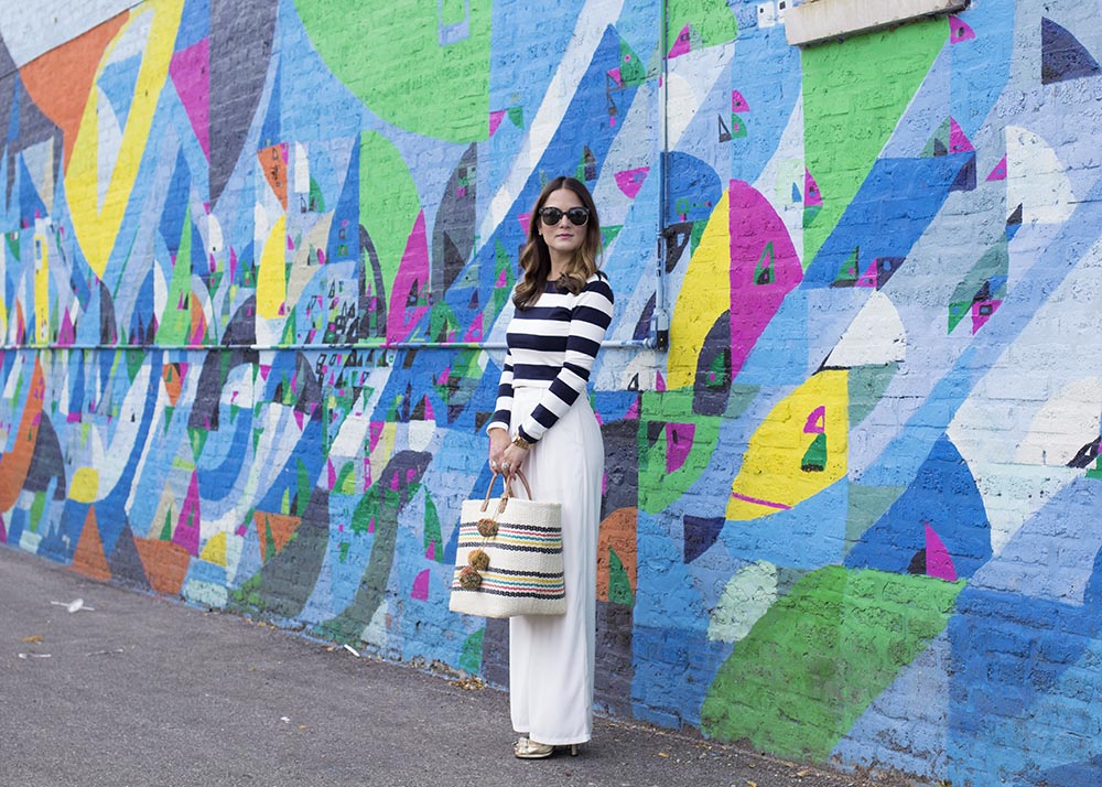 Her Velvet Vase Striped Top