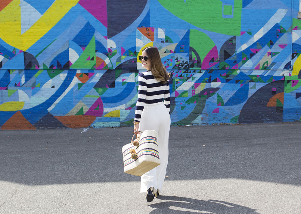 Her Velvet Vase Striped Top