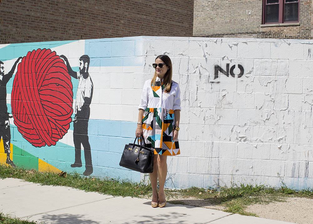 Colorblock Dress