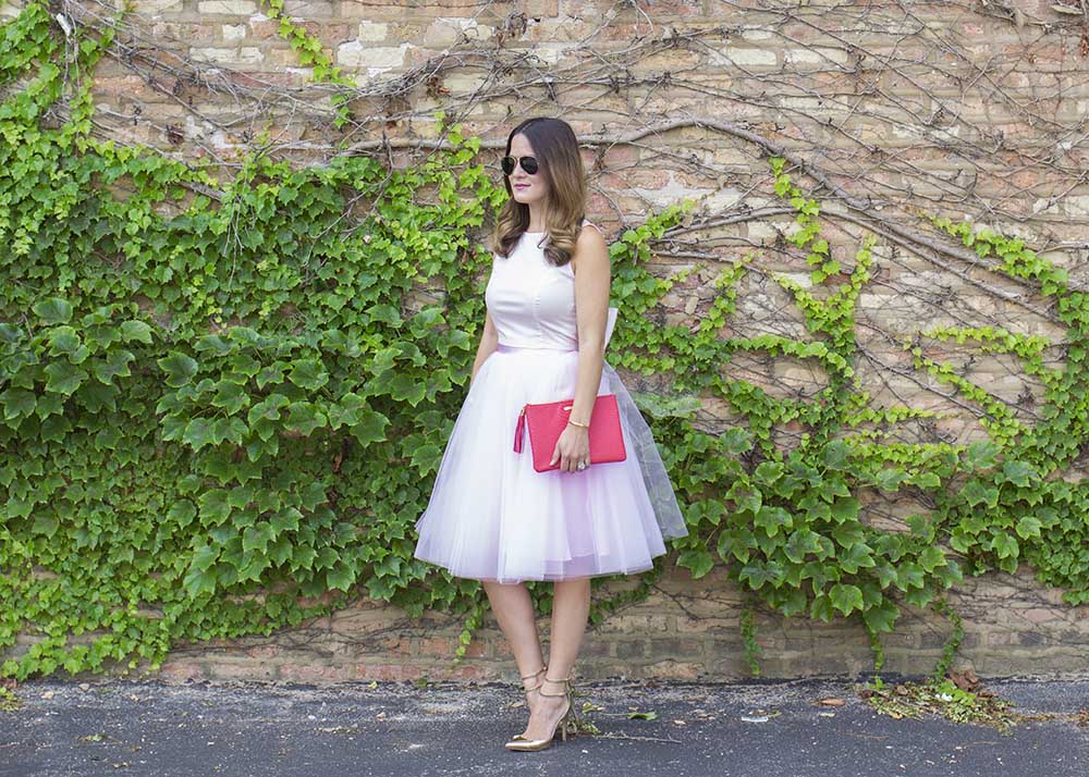 Space 46 Pink Tulle Skirt