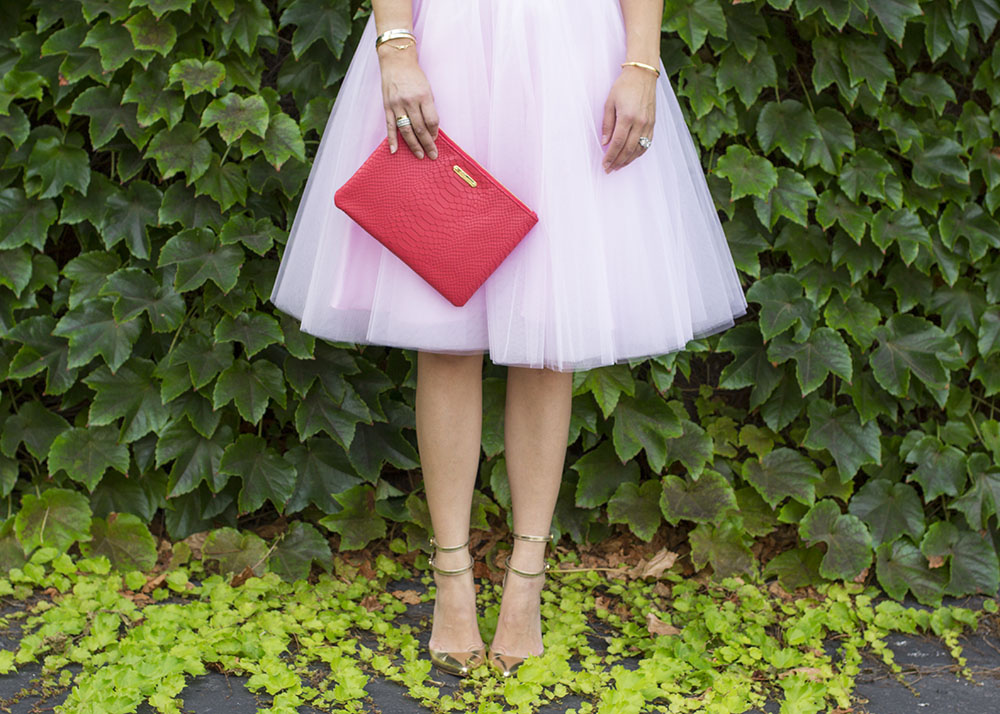 Space 46 Pink Tulle Skirt