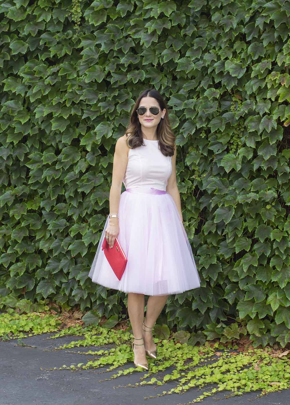 Space 46 Pink Tulle Skirt