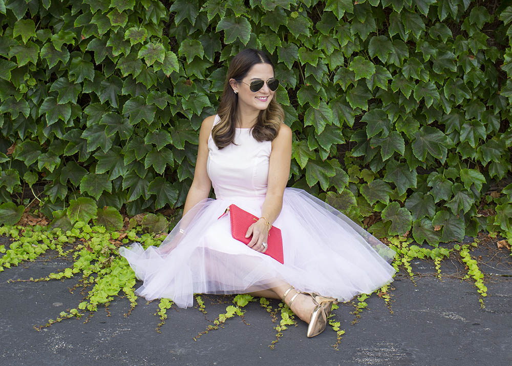 Space 46 Pink Tulle Skirt