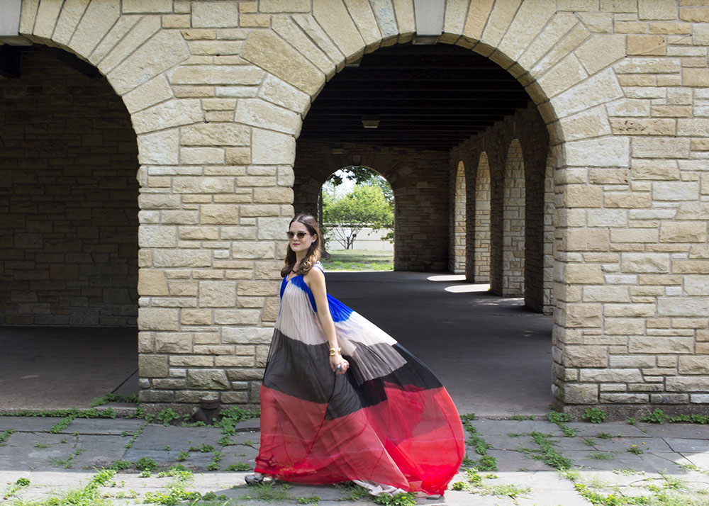 Colorblock Dress