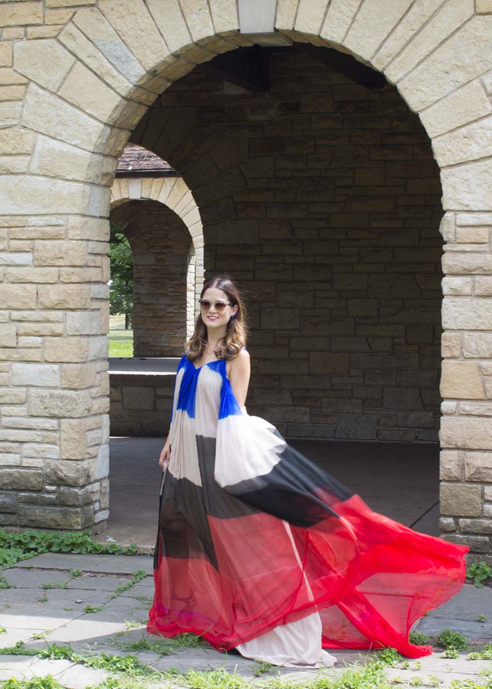 Tie Dye Maxi Dress