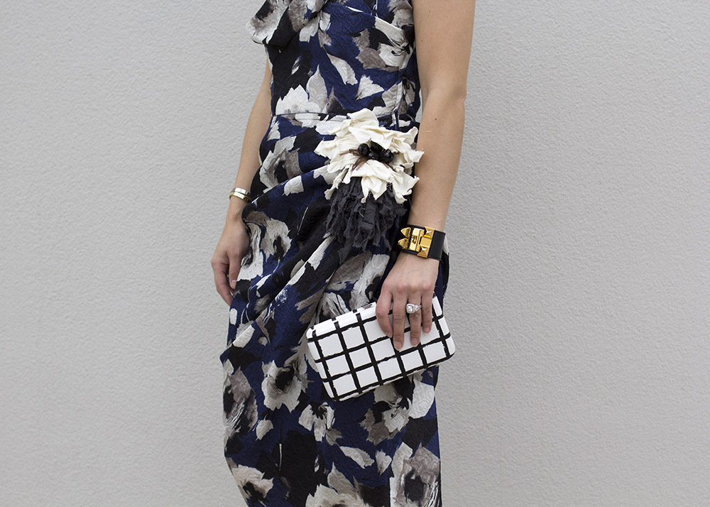 Lanvin Floral Dress