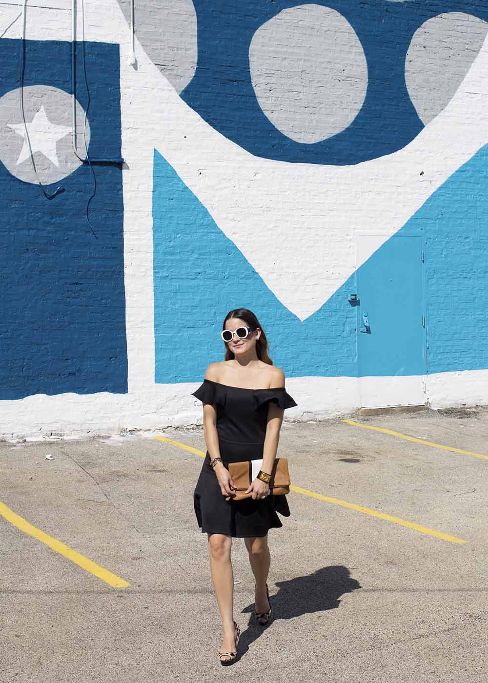 Black Off Shoulder Dress