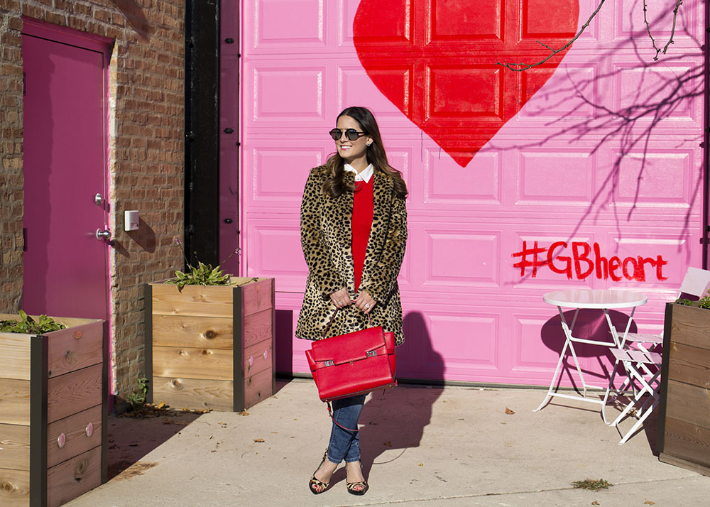 Leopard Coat Blogger