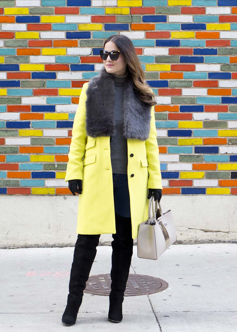 Banana Republic Yellow Coat