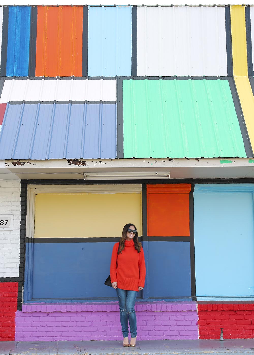 Nashville Color Block House