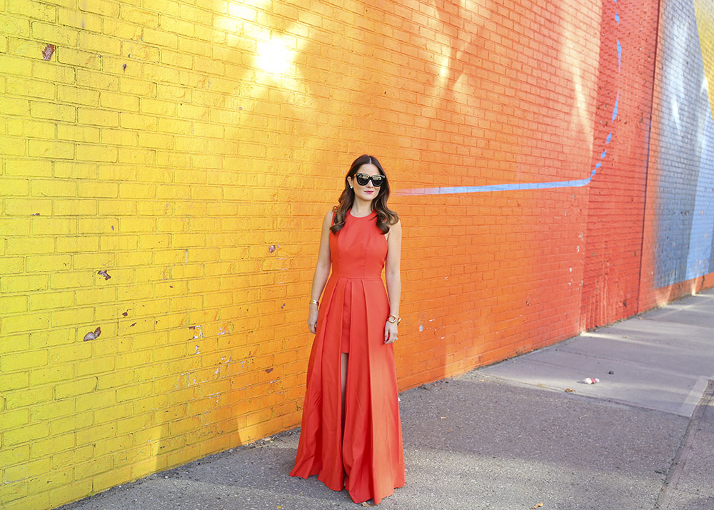 New York Street Art Ombre Wall