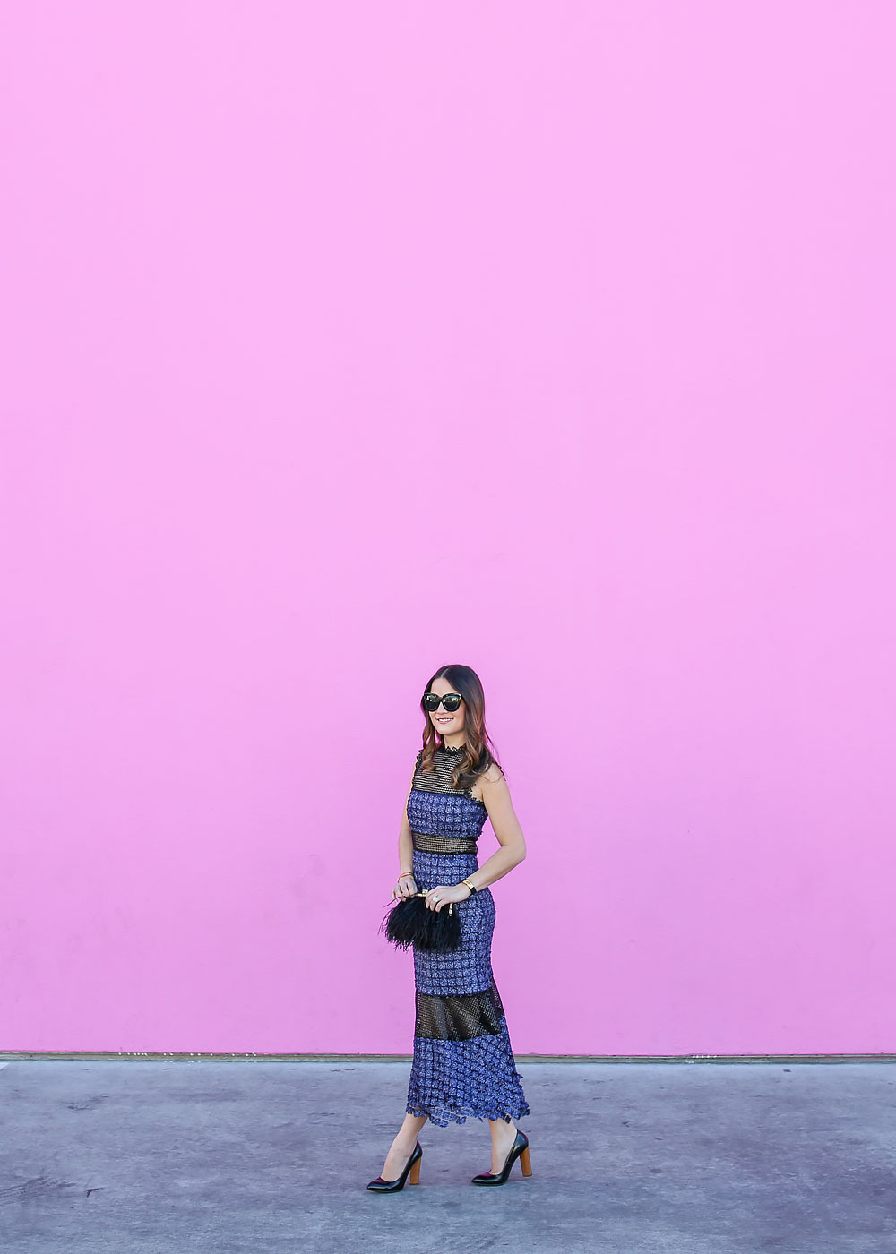 Los Angeles Pink Wall