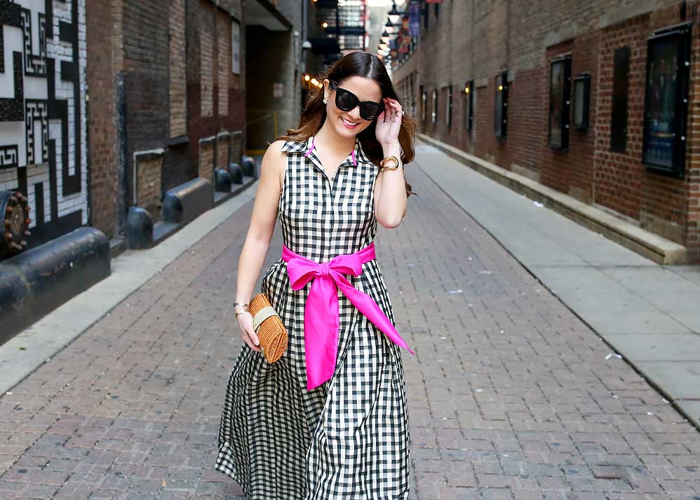 Plaid Maxi Dress