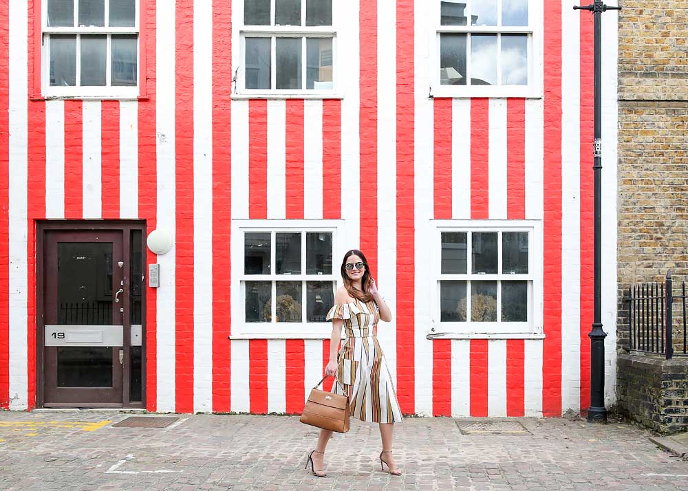 Striped Colored Wall London