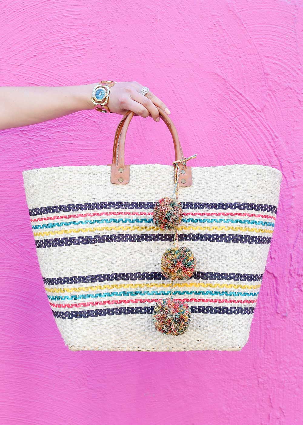 Stripe Beach Tote