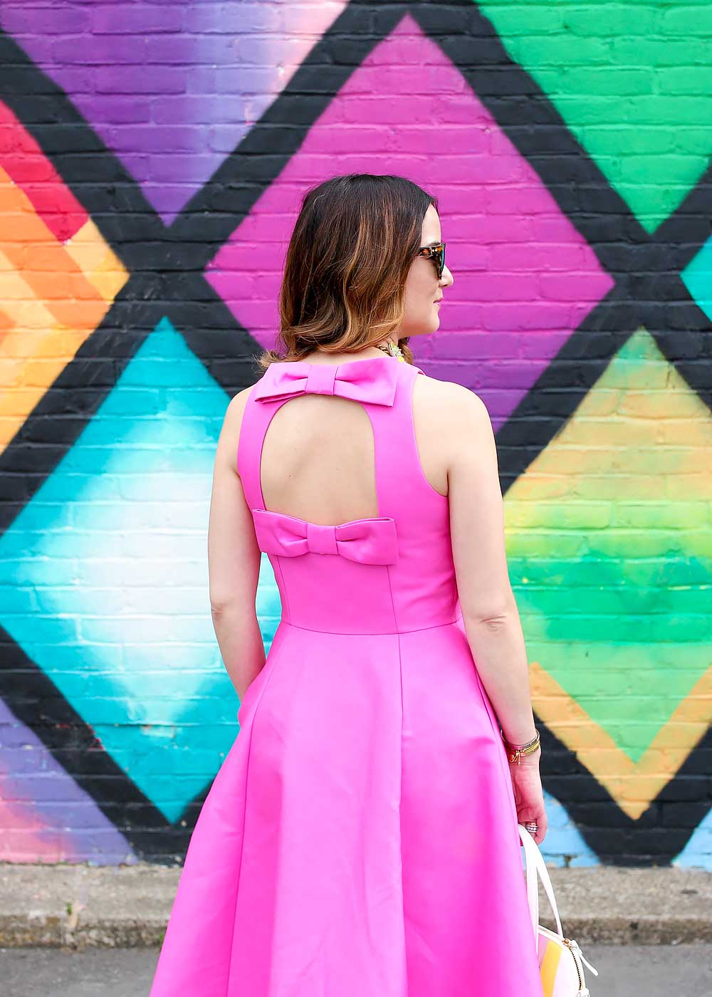 Pink Dress With Bow