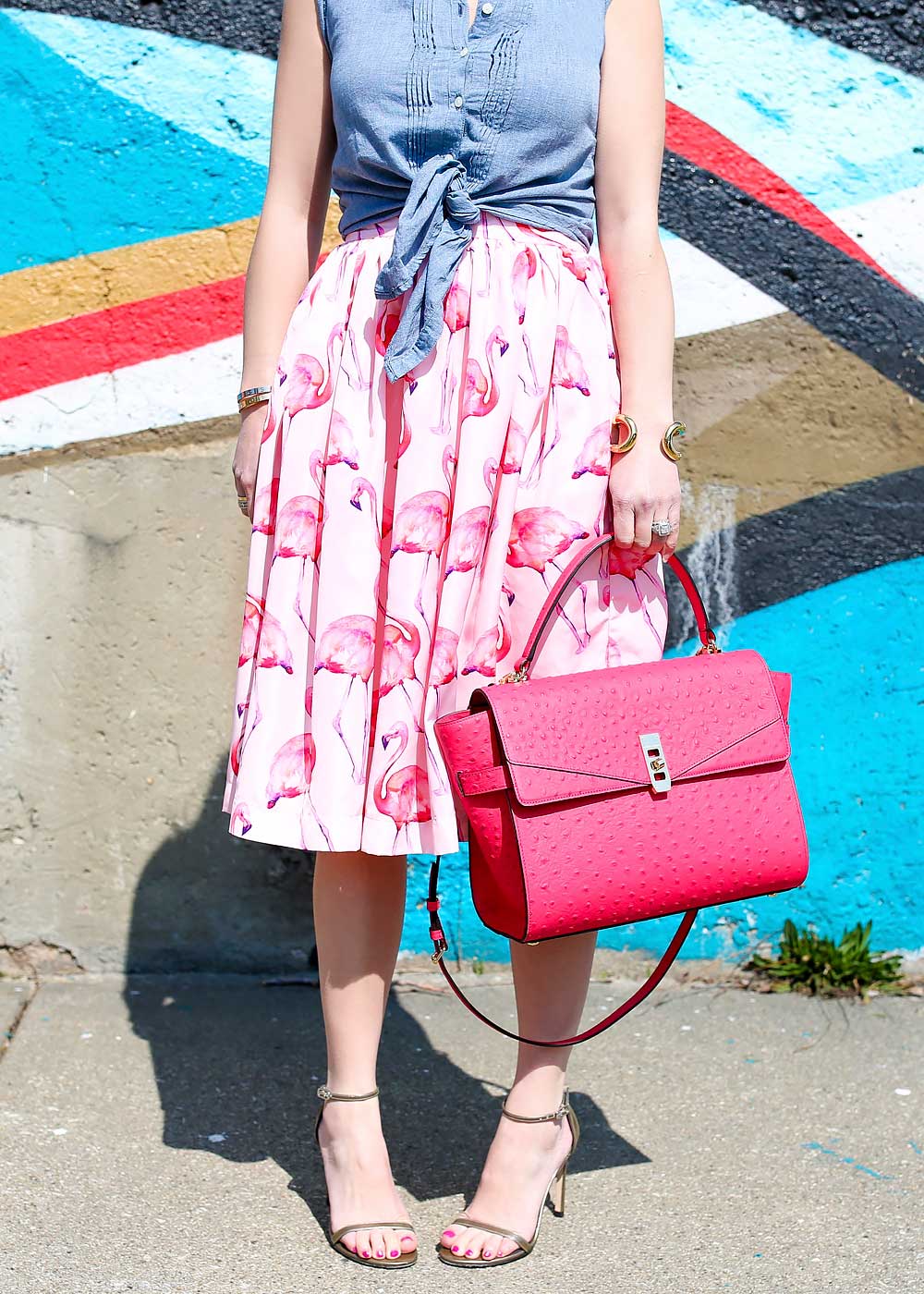 Flamingo Skirt