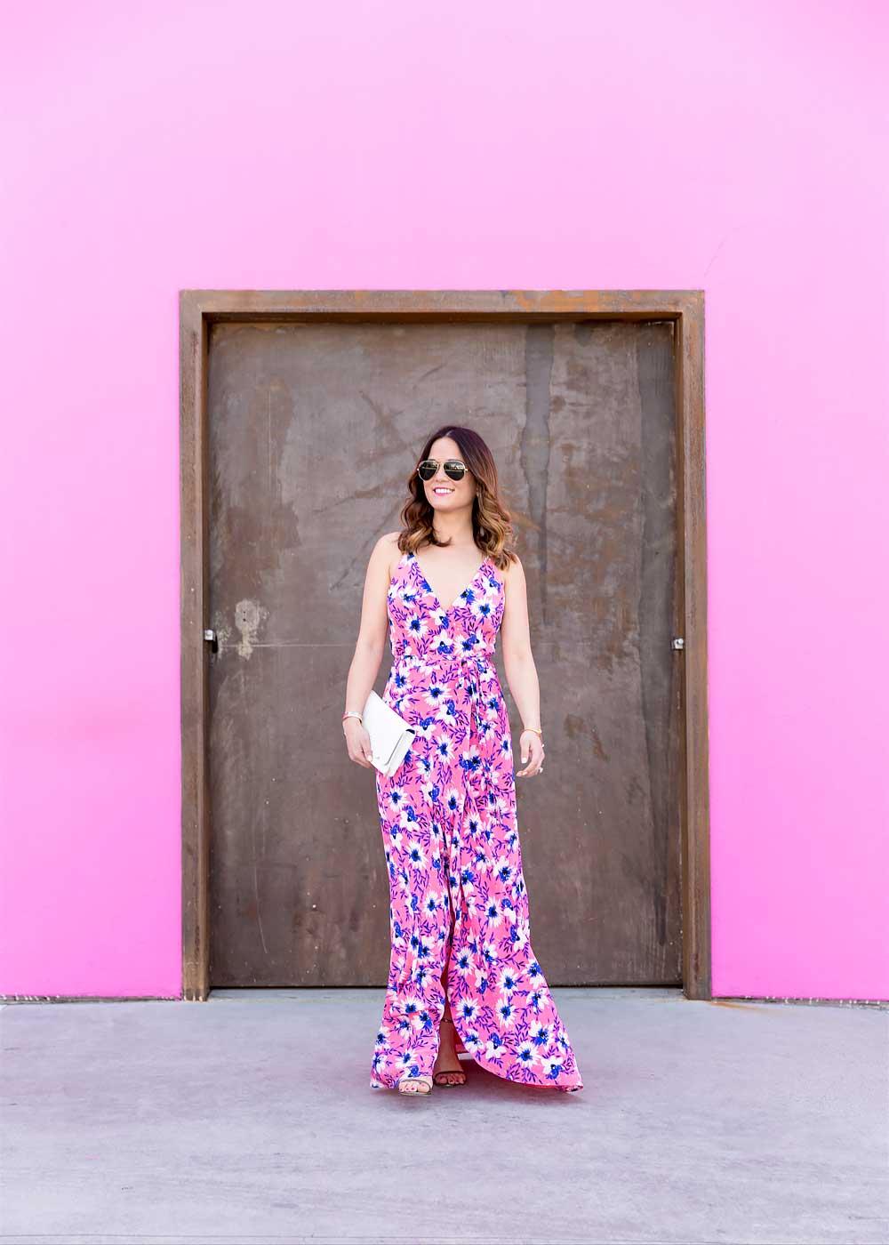 Pink Maxi Dress Outfit