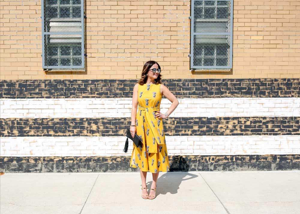 Ann Taylor Yellow Dress