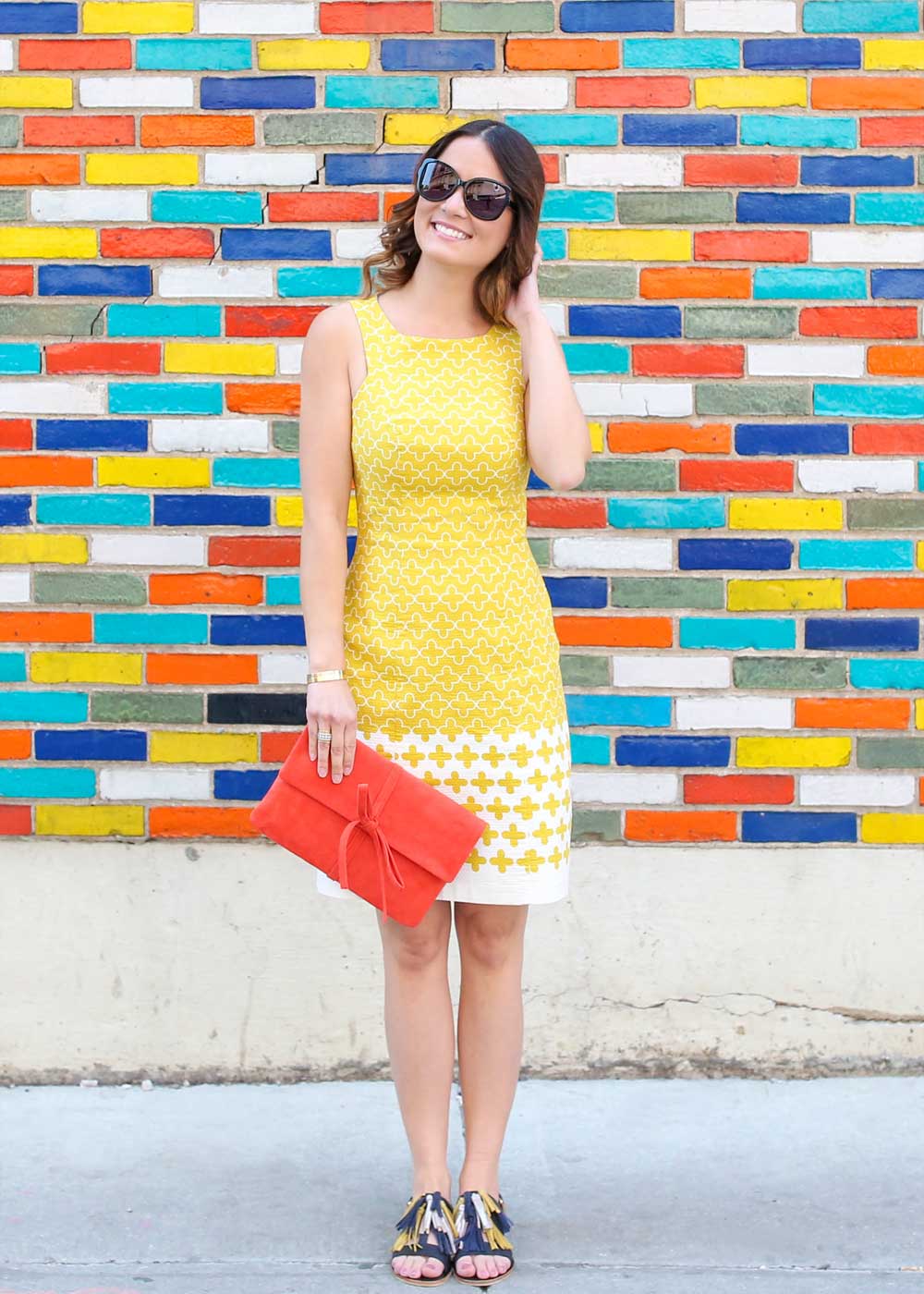 Boden Yellow Dress