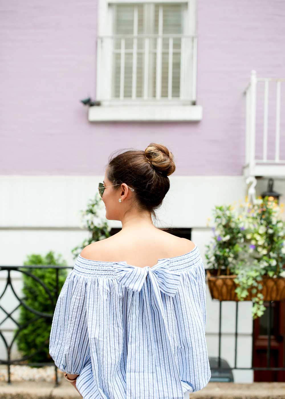 Off the Shoulder Top with Bow